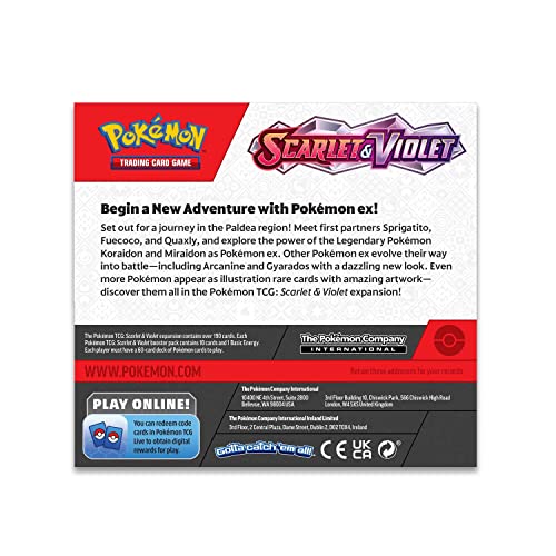 Pokémon TCG: Scarlet & Violet Booster Display Box (36 packs)