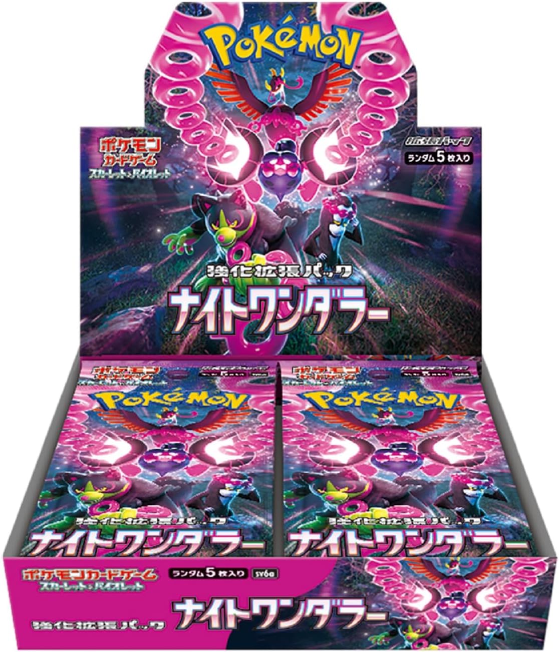 Pokémon Card Game Scarlet & Violet Enhancement Expansion Pack Night Wanderer Box (Japanese ver)