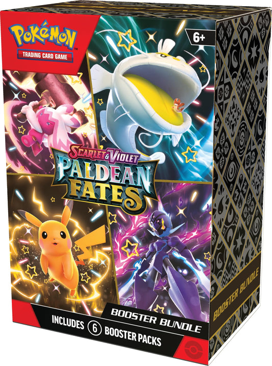 POKEMON TCG: Scarlet and Violet: PALDEAN Fates: Booster Bundle